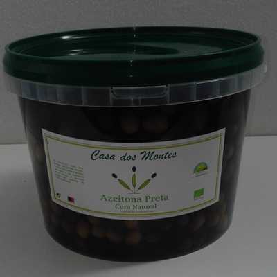 Azeitona preta com caro&ccedil;o balde 5kgs